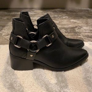 Steve Madden genuine leather booties